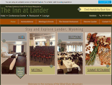 Tablet Screenshot of innatlander.com